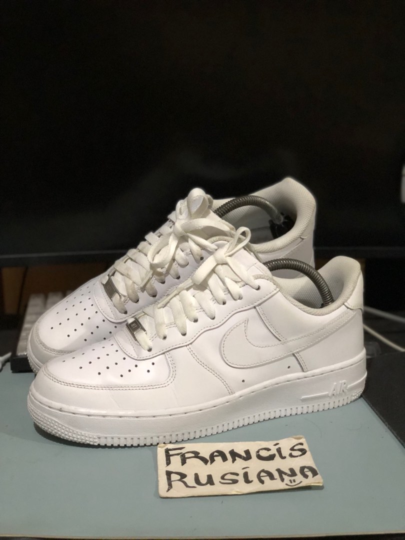 how to make af1 white again
