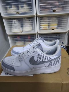 Nike Air Force 1 07 lv8 2 (White/Wolf Grey) US9.5