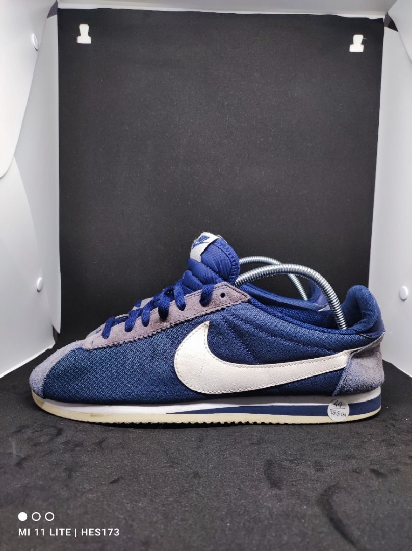nike cortez biru