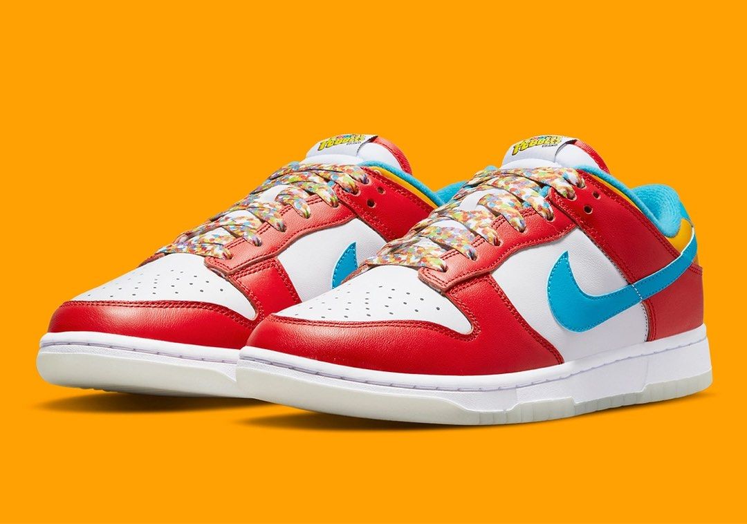 Nike Dunk Low Fruity Pebbles x Lebron James Men s Fashion