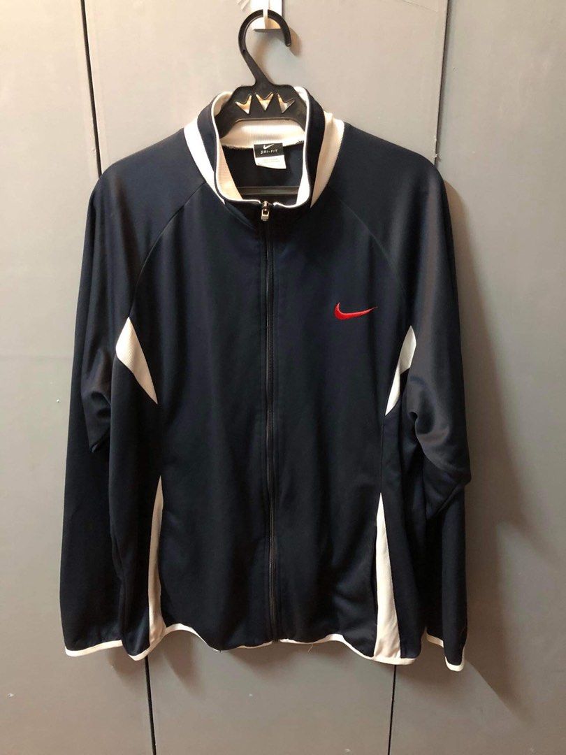 nike track jacket with hood