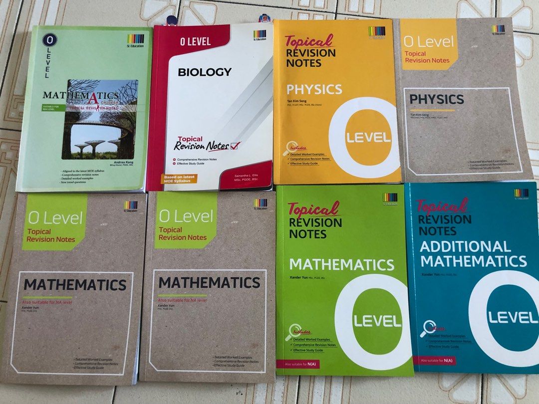 O Level Topical Revision Notes, Hobbies & Toys, Books & Magazines ...