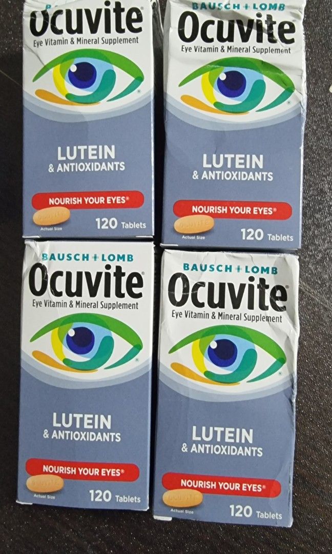 Ocuvite Lutein & Antioxidant 120 Tablets, Health & Nutrition, Health