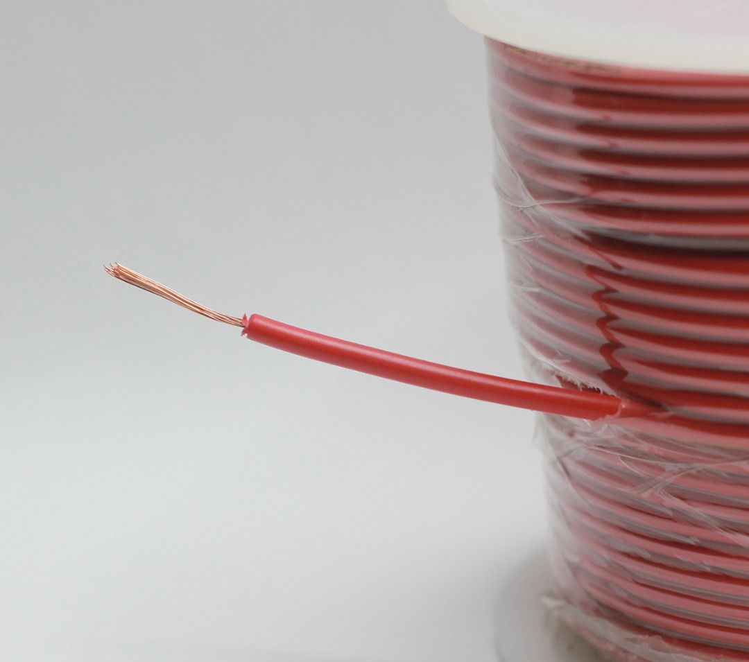 OKC AUTOWIRE 16 RED PURE COPPER, AUTO WIRE, BEST FOR WIRING OF YOUR