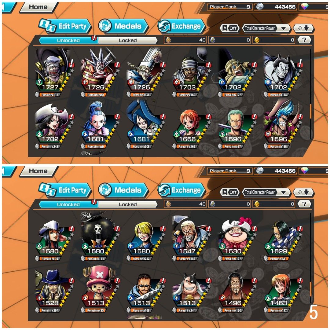 One Piece Bounty Rush Account Uta, Video Gaming, Gaming Accessories