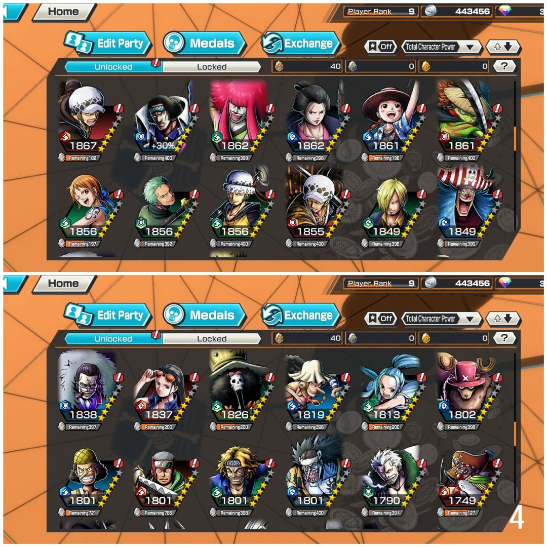 One Piece Bounty Rush Account Uta, Video Gaming, Gaming Accessories