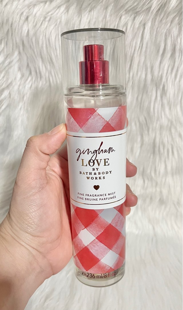 Original Bath and Body Gingham Love Fragrance Mist 236ml, Beauty