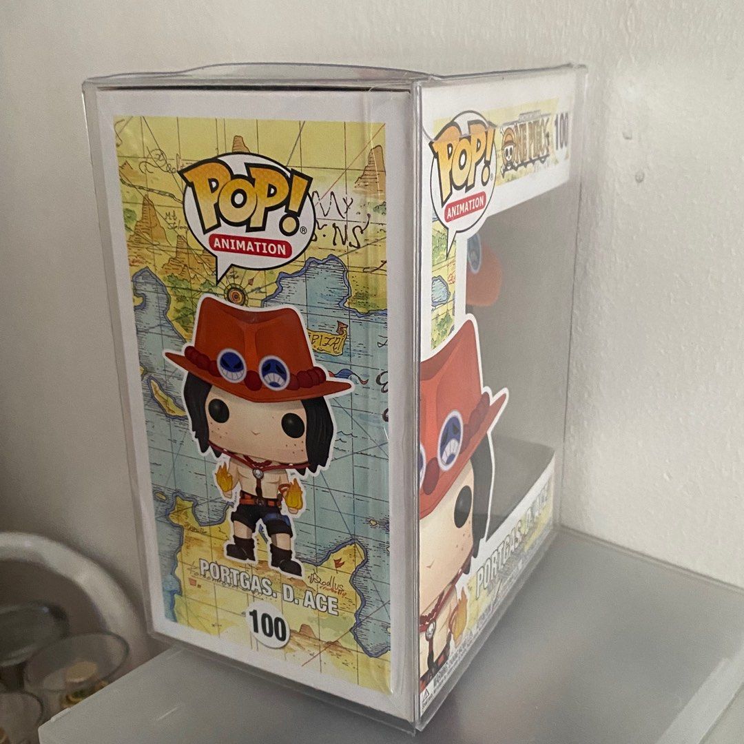 Original One Piece Portgas D. Ace 100 Funko Pop, Hobbies & Toys, Toys