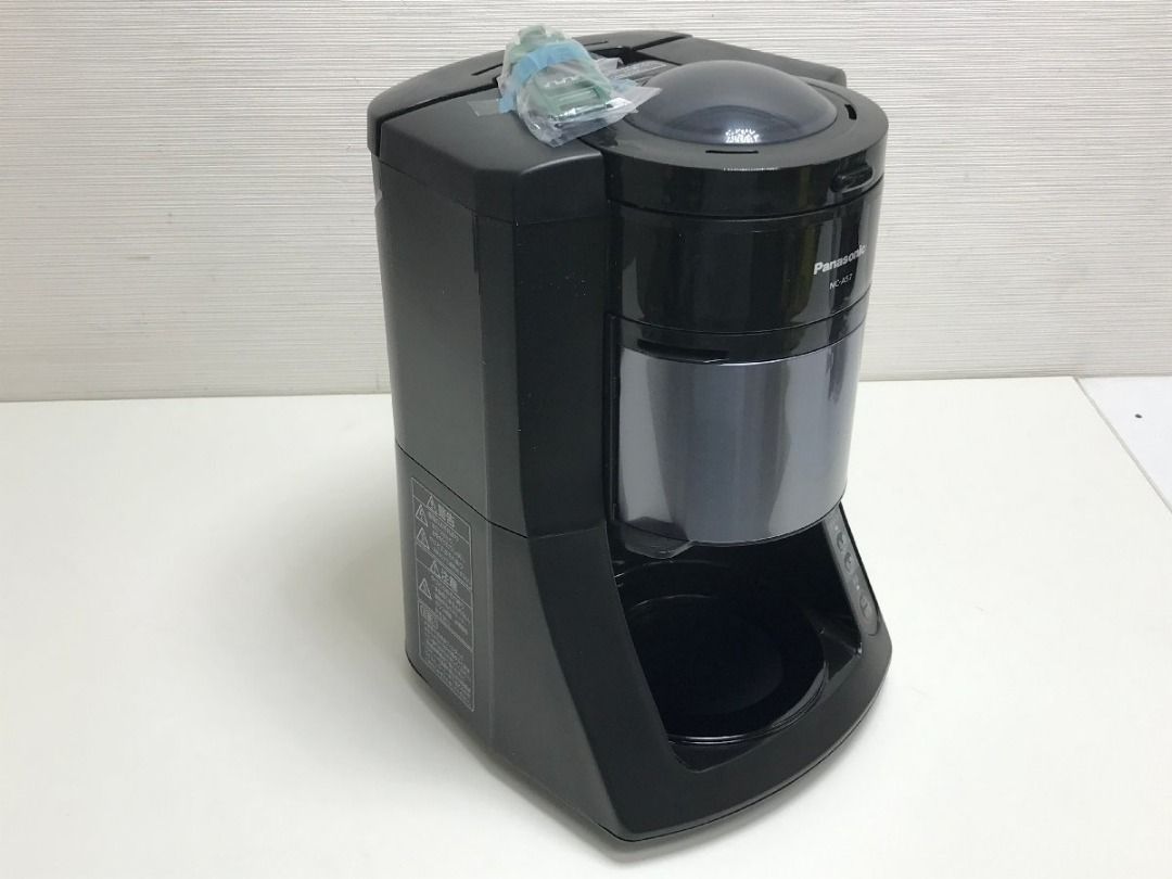 未使用*新貨Panasonic松下全自動咖啡機NC-A57-K黑開水, 家庭電器, 廚房