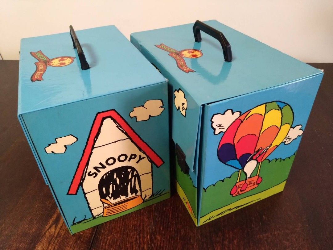 Peanuts Snoopy x McDonald's World Tour 1 & 2 figure box sets