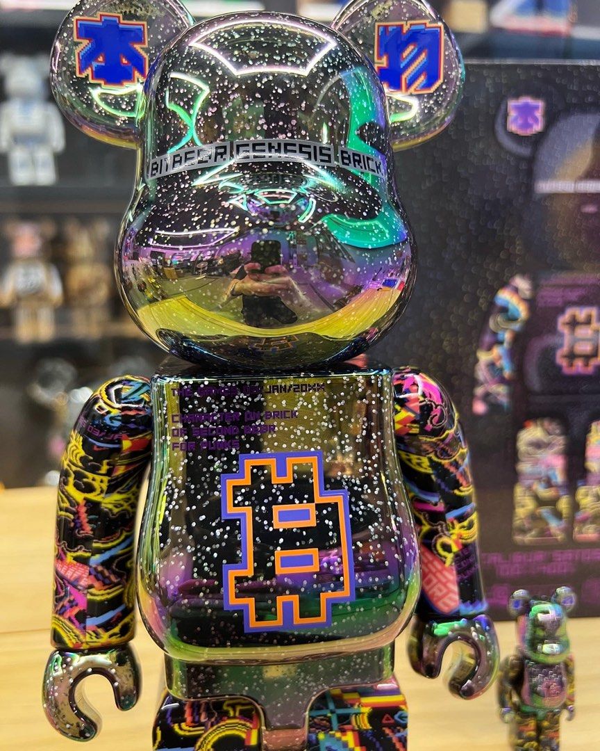 現貨bearbrick BE@RBRICK EXCALIBUR ”SATOSHI“ 100& 400% 1000