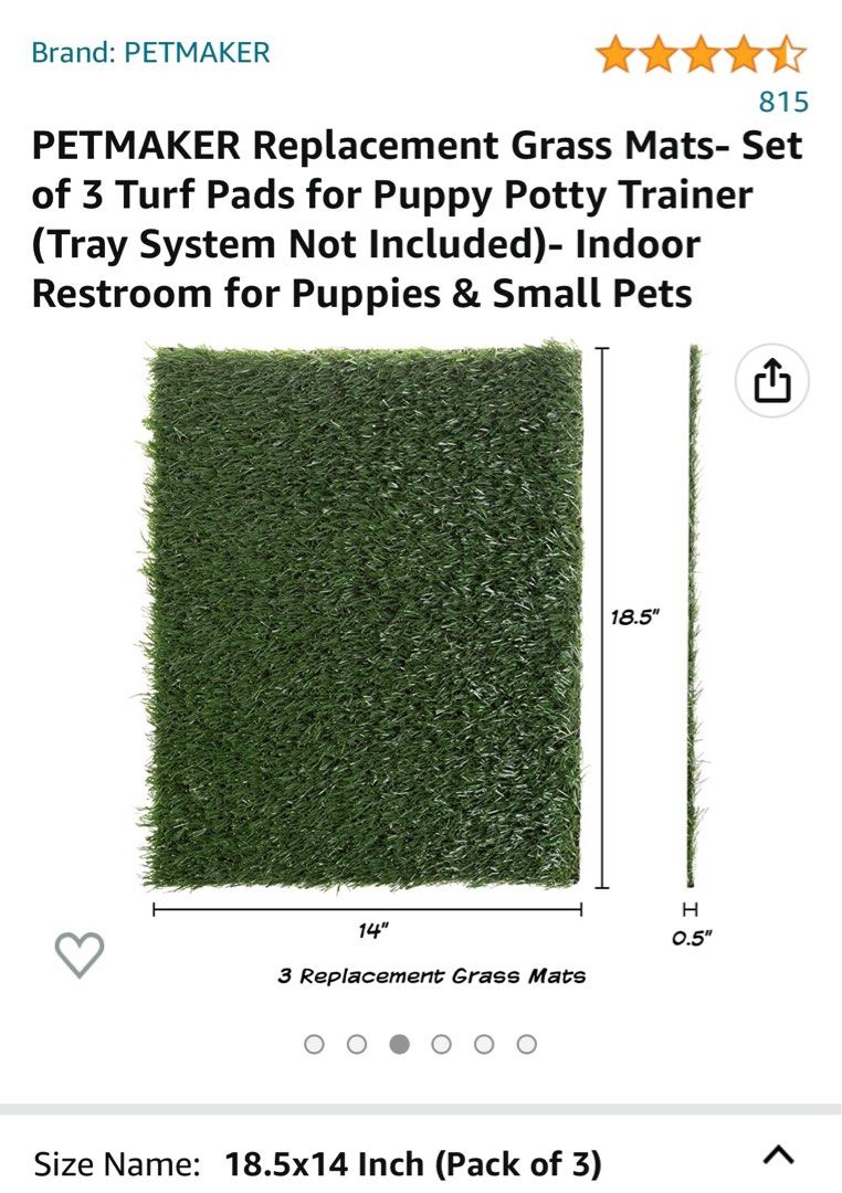 Petmaker replacement grass sale