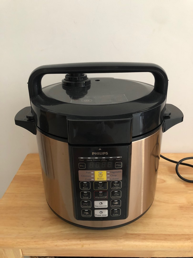 Philips Viva Collection Electric Pressure Cooker (6L) HD2139/62, TV