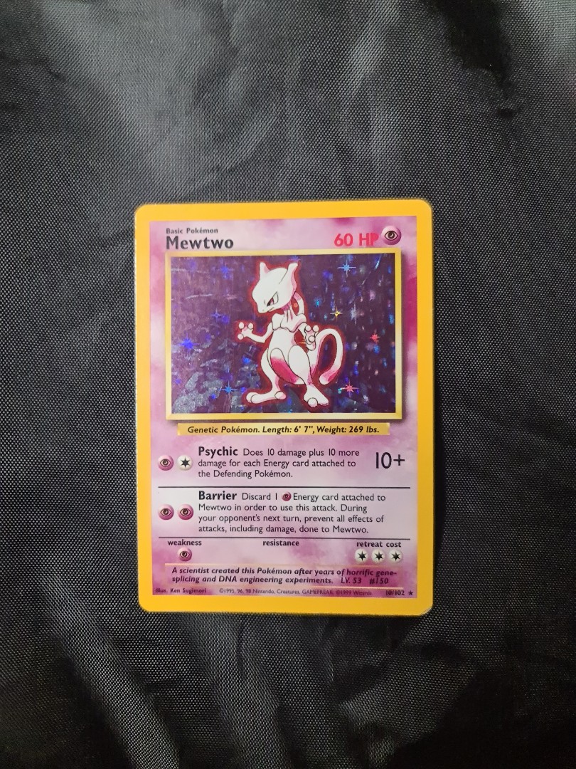 Pokemon mewtwo, Hobbies & Toys, Memorabilia & Collectibles, Vintage ...