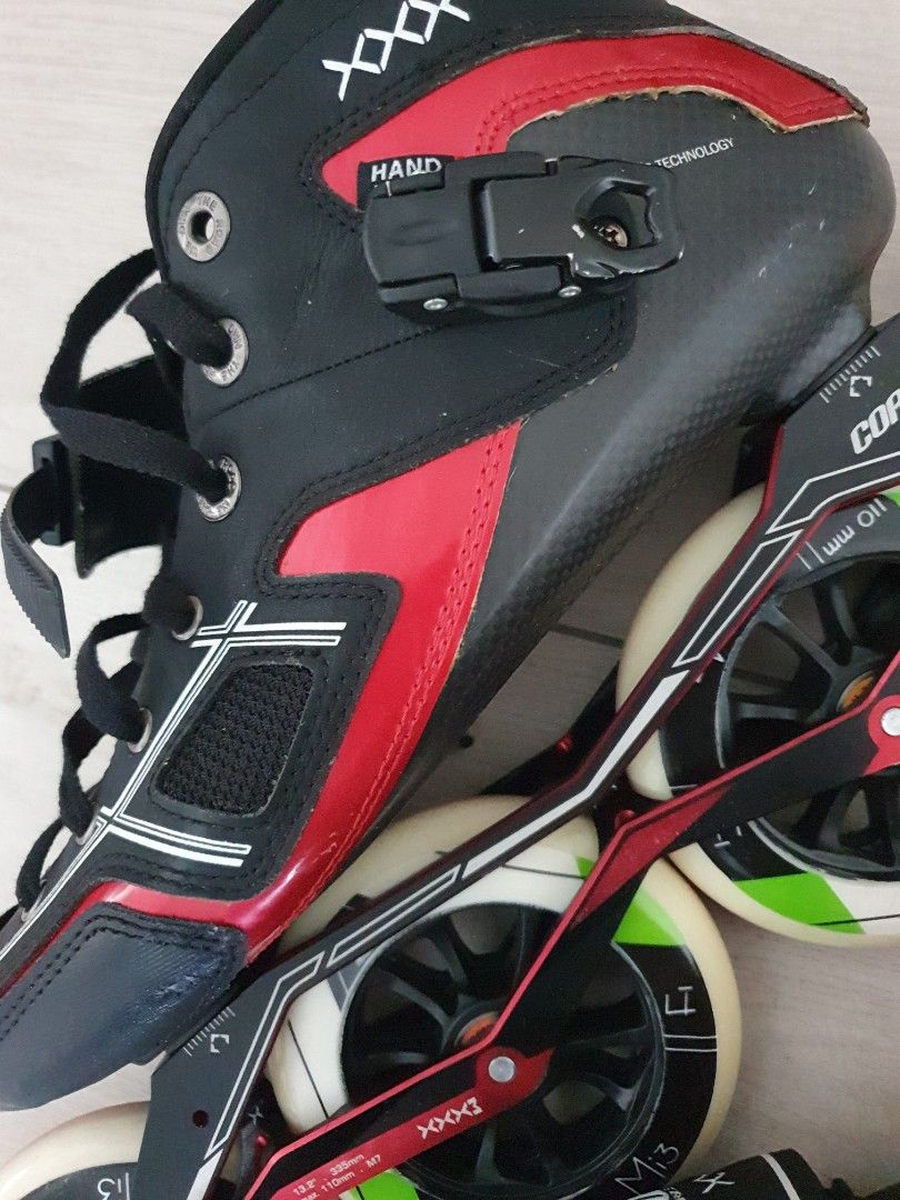 Powerslide Core Racing rollerblades / speed skates, Sports Equipment