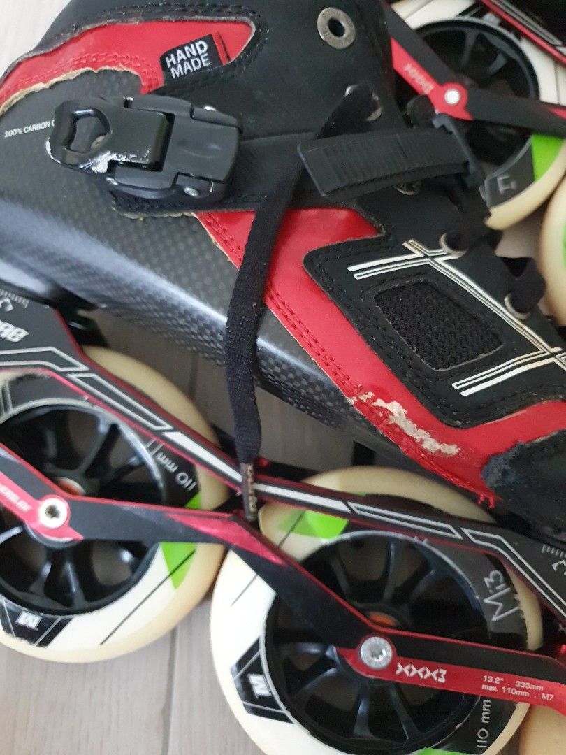 Powerslide Core Racing rollerblades / speed skates, Sports Equipment
