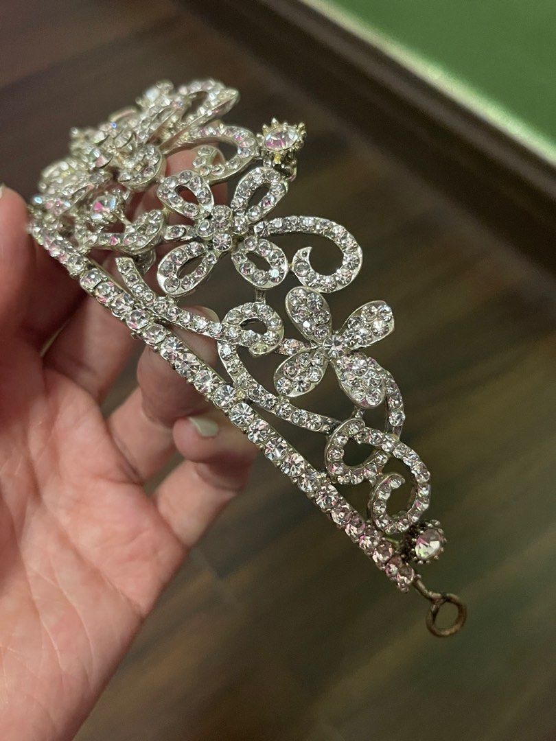 Princess Jewel Diamond Tiara, Luxury, Accessories on Carousell