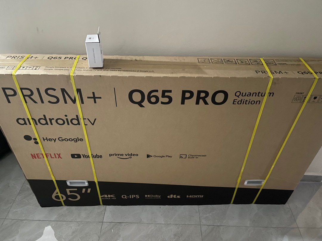 Prism+ Q65 PRO Quantum Edition, TV & Home Appliances, TV