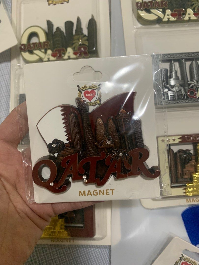 Qatar fridge souvenir, Furniture & Home Living, Home Decor