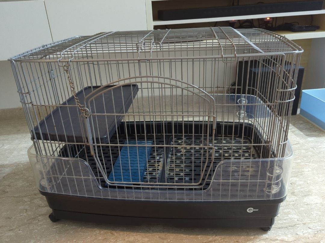 Marukan Rabbit Bunny Cage Pet Supplies Homes Other Pet Accessories on Carousell