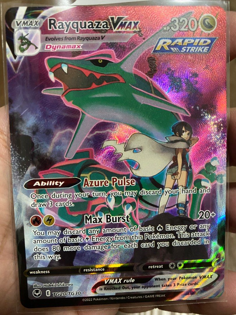 Rayquaza VMAX · Silver Tempest (SIT) #TG20 ‹ PkmnCards