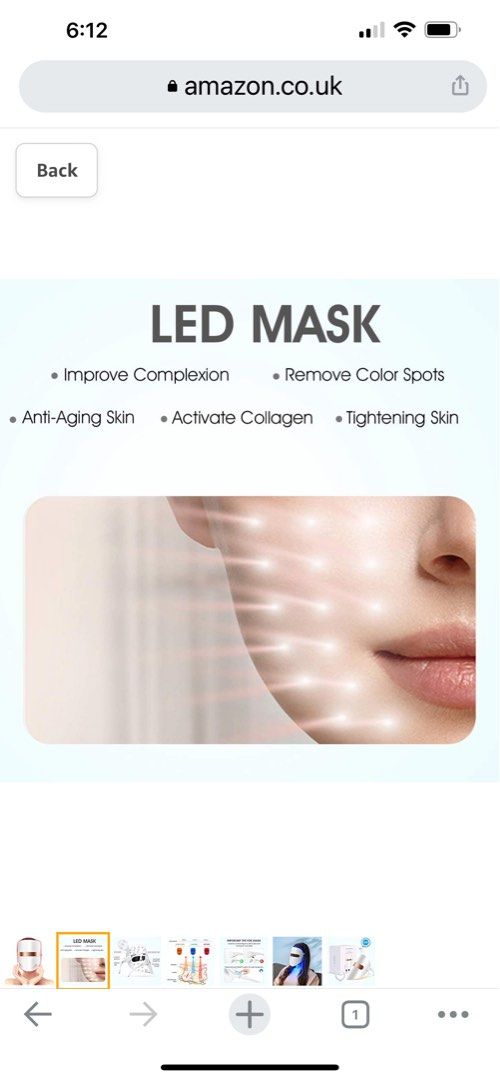 Hang sun FT350 Ligjht Therapy face mask, Beauty & Personal Care, Bath