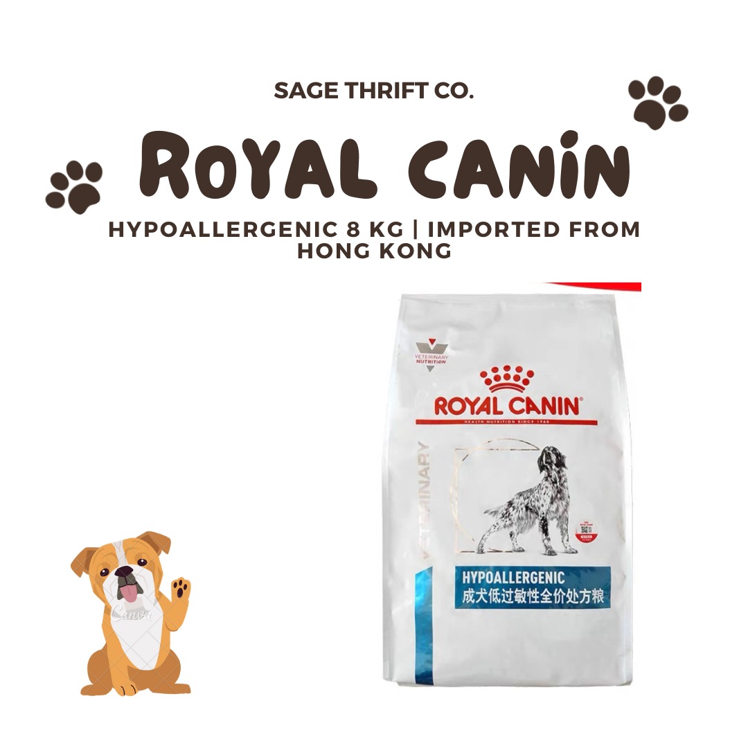 royal-canin-hypoallergenic-dry-dog-food-8kg-pet-supplies-pet-food-on-carousell