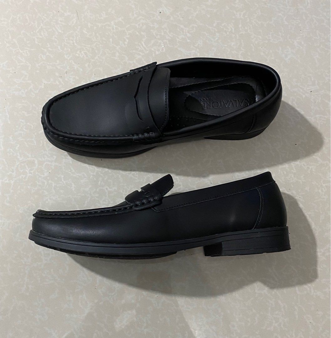 Salvatore mann black shoes