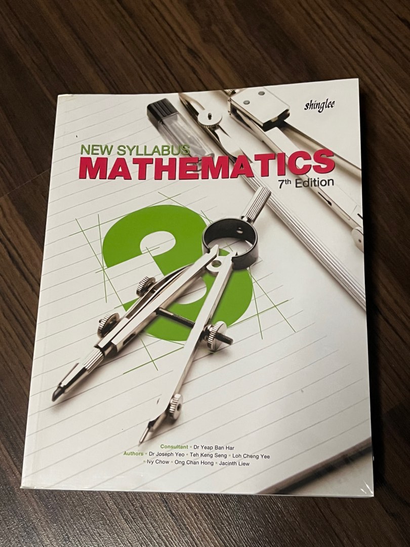 sec 3 E Math textbook, Hobbies & Toys, Books & Magazines, Textbooks on ...