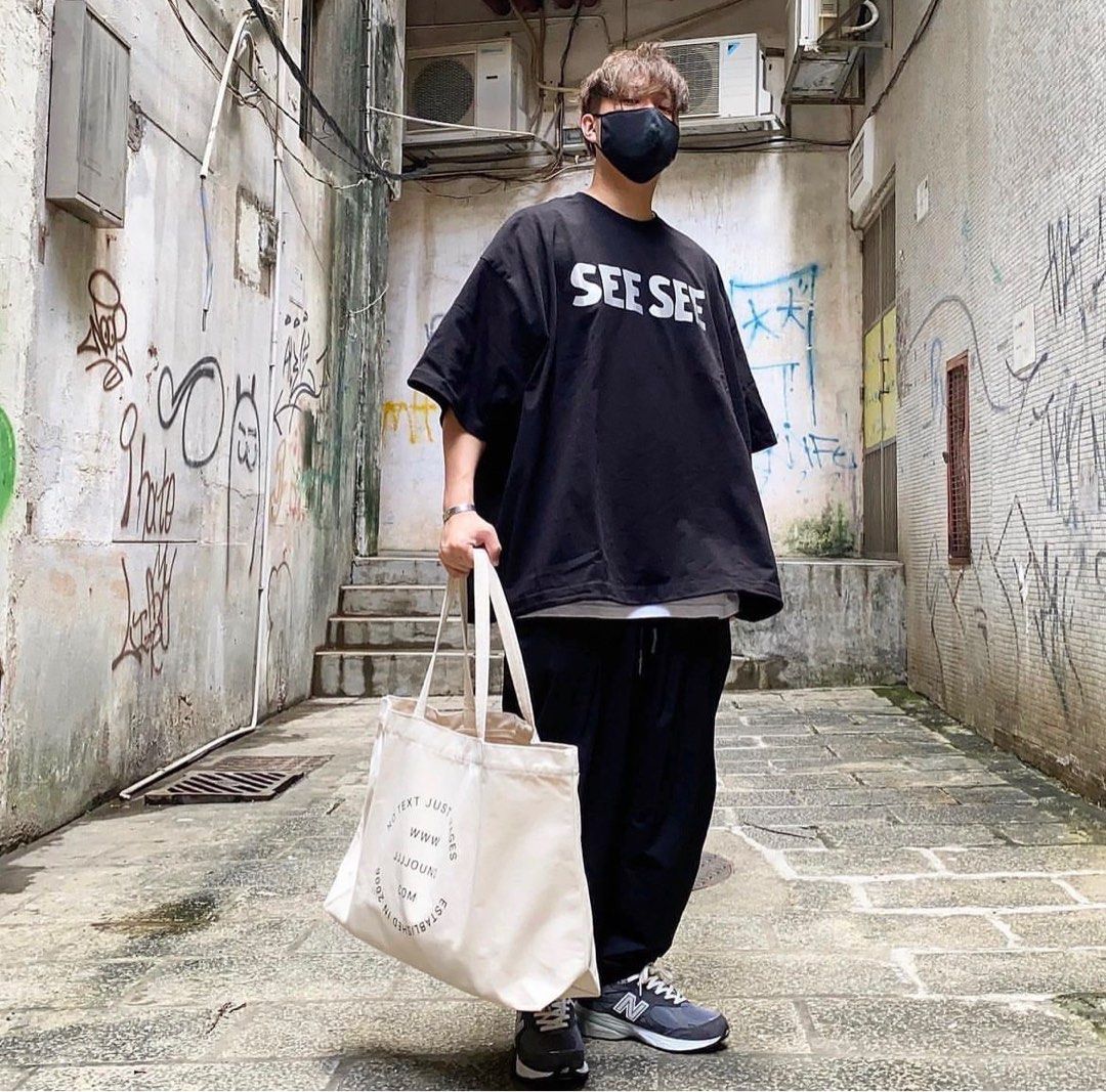 SEE SEE SUPER BIG FLAT SS BOADER TEE - Tシャツ/カットソー(半袖/袖なし)