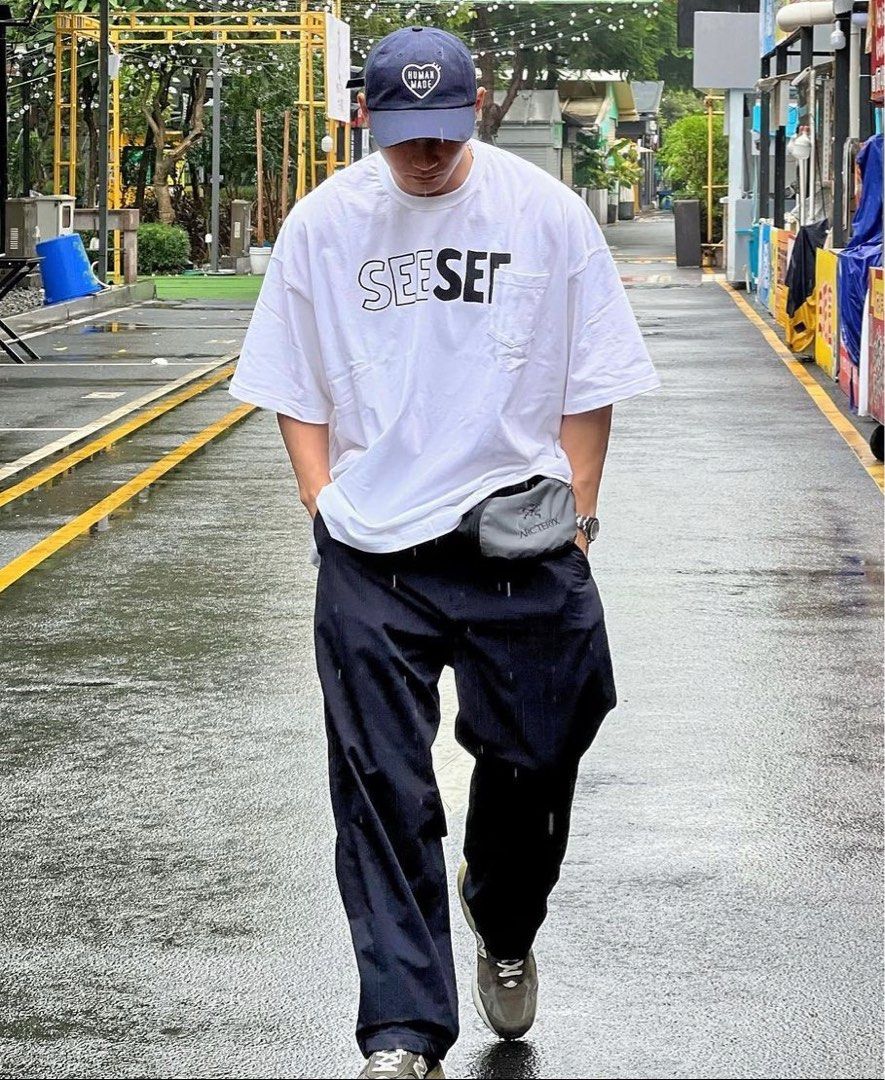YGM SEE SEE SFC WIDE SPORTY PANTS  L購入を検討しております