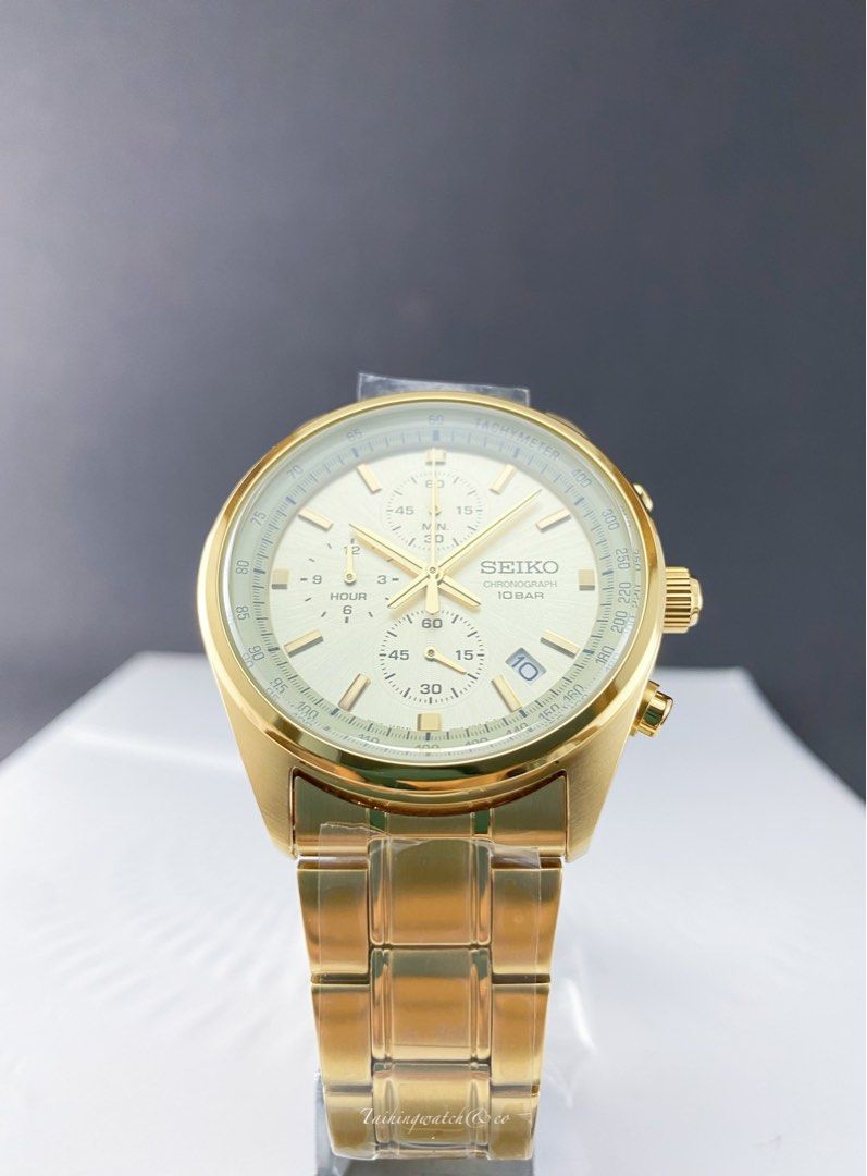seiko chronograph man watch, Men's Fashion, Watches & Accessories