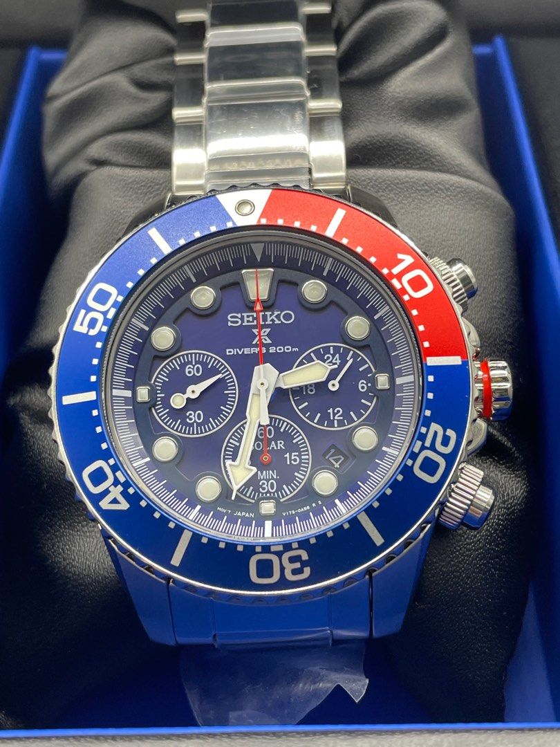 Seiko Prospex Solar SSC783P1 43.5mm Watch Men s Fashion Watches