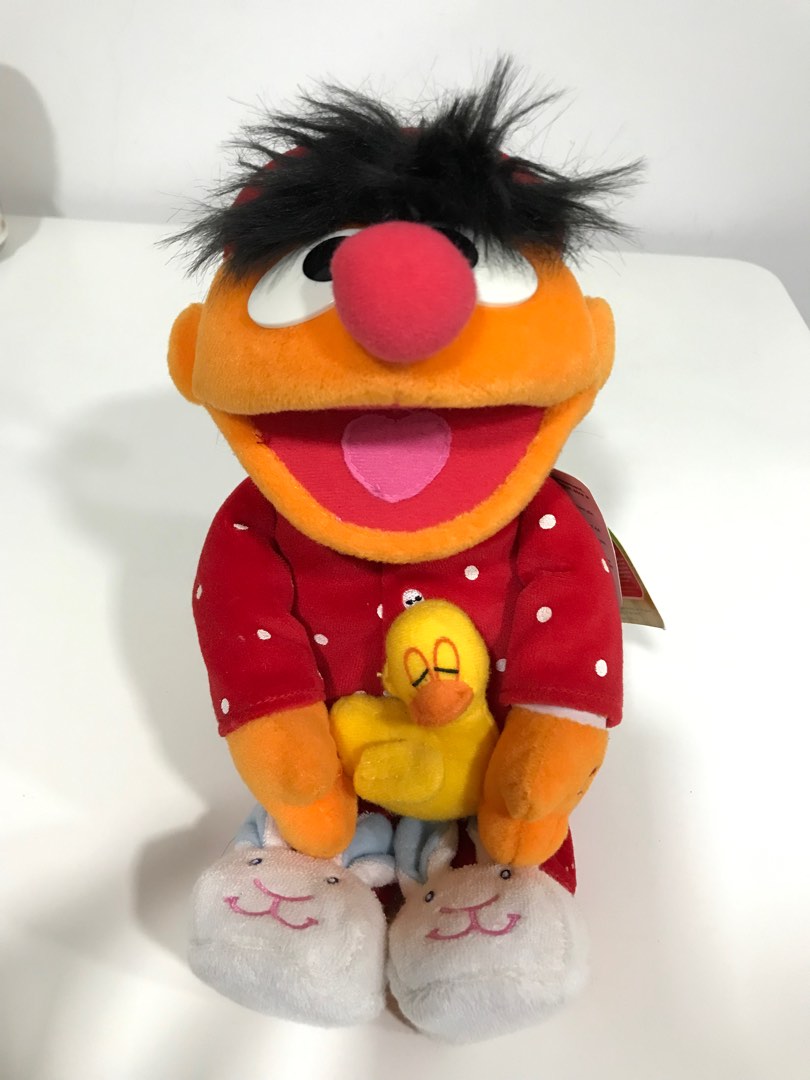 Sesame Street ERNIE musical plushie, Hobbies & Toys, Toys & Games on