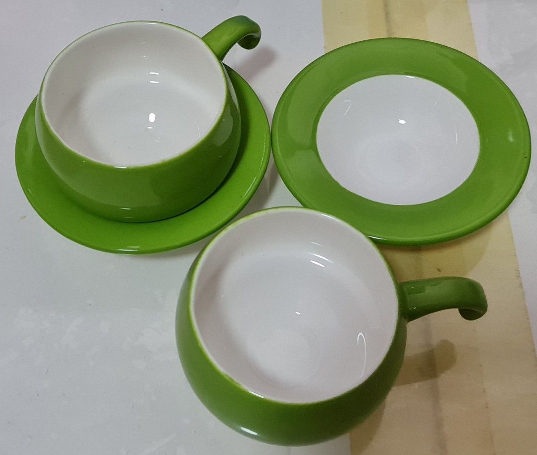 Set Of 6 Mini Tea Cup With Saucers Expresso Furniture And Home Living Kitchenware And Tableware 5945