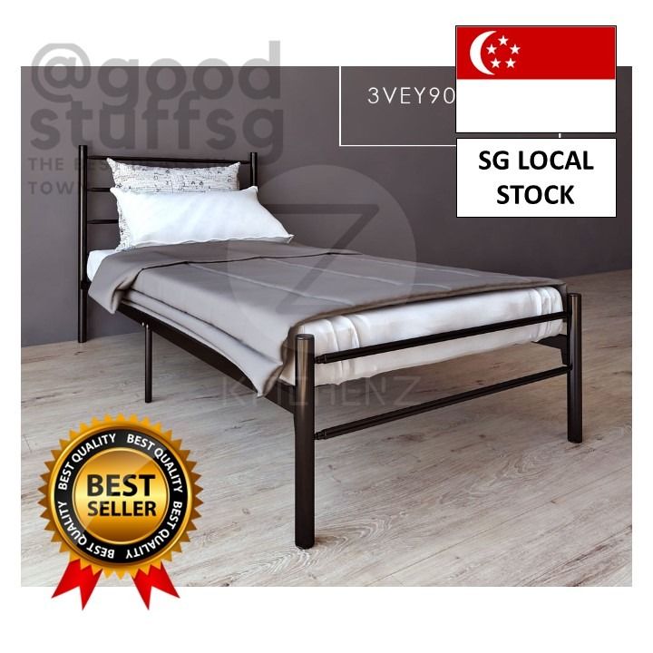 3v powder coat metal bed frame hotsell