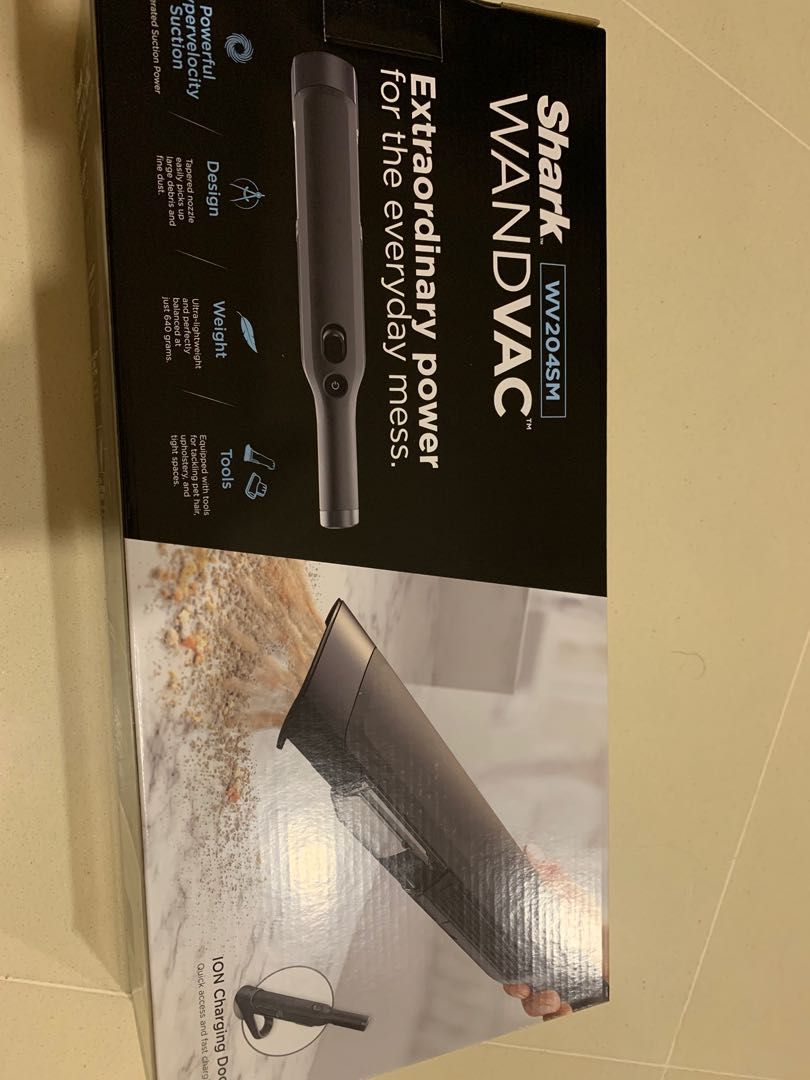 Shark handheld Vacuum WV204SM, TV & Home Appliances, Vacuum Cleaner