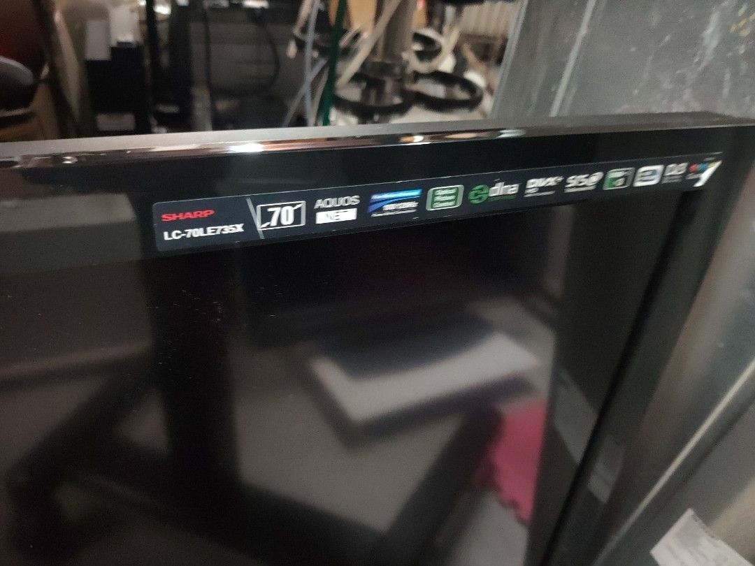 Sharp Aquos Quattron 70'' LED TV for sale 550 each (AAR 1525), TV & Home Appliances, TV