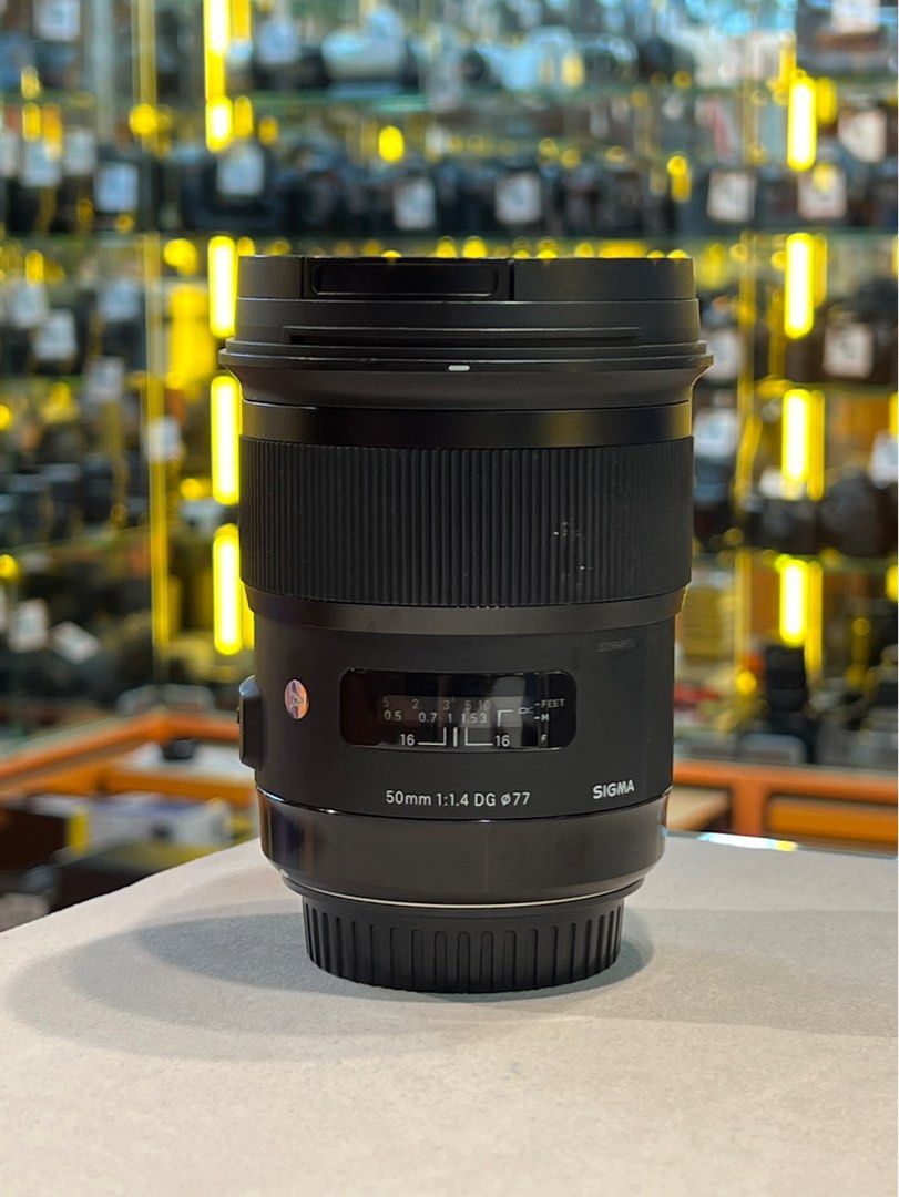 Sigma 50mm F1.4 DG For Canon 全片幅鏡頭定焦影人影景配轉接環可以用