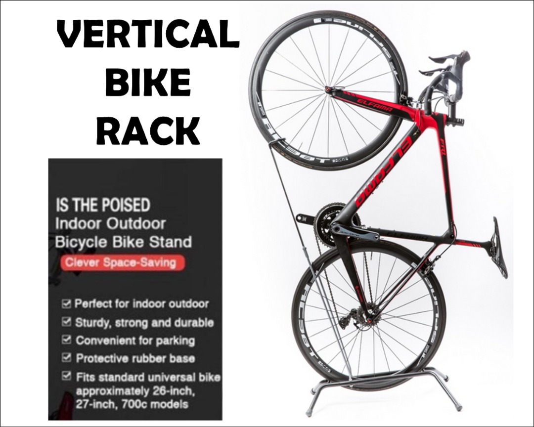 Single Vertical Bicycle Rack / Bike Rack / Bicycle Stand / Bike Stand