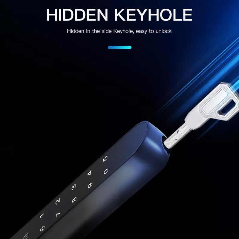 Smart Digital Door Lock Biometric Fingerprint Lock Password Key Unlock