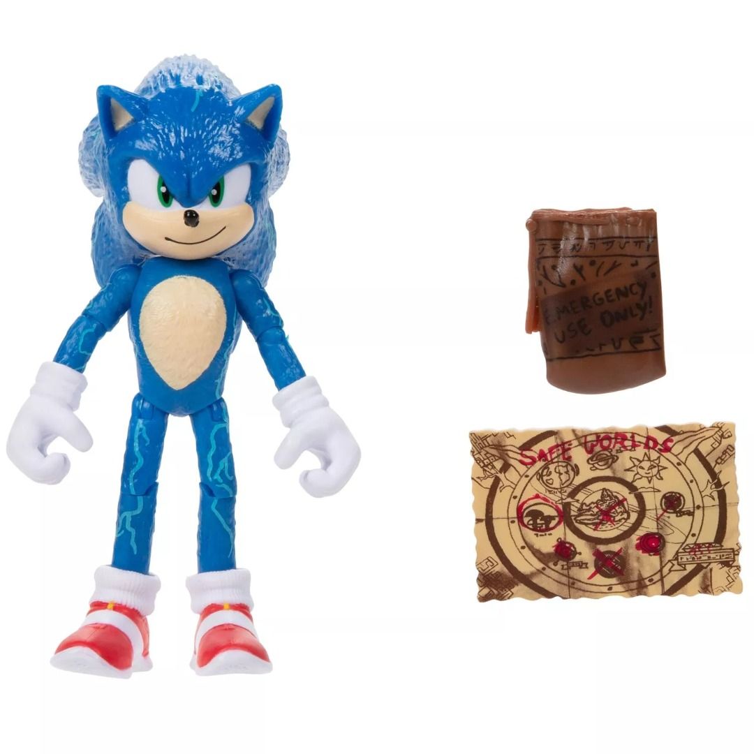 Sonic the Hedgehog Plush Sonic 2 Movie 13 Talking Sonic Plush,Blue