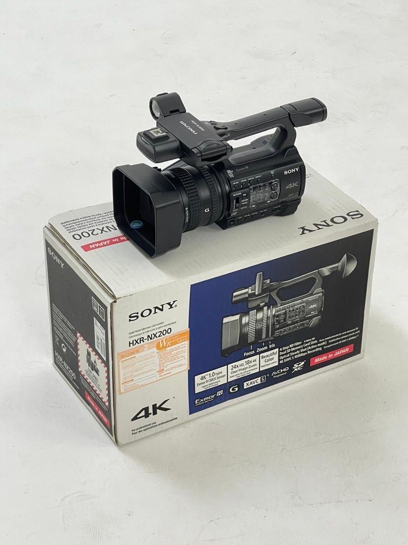 Sony NX200 4K Camcorder, 攝影器材, 攝錄機 Carousell