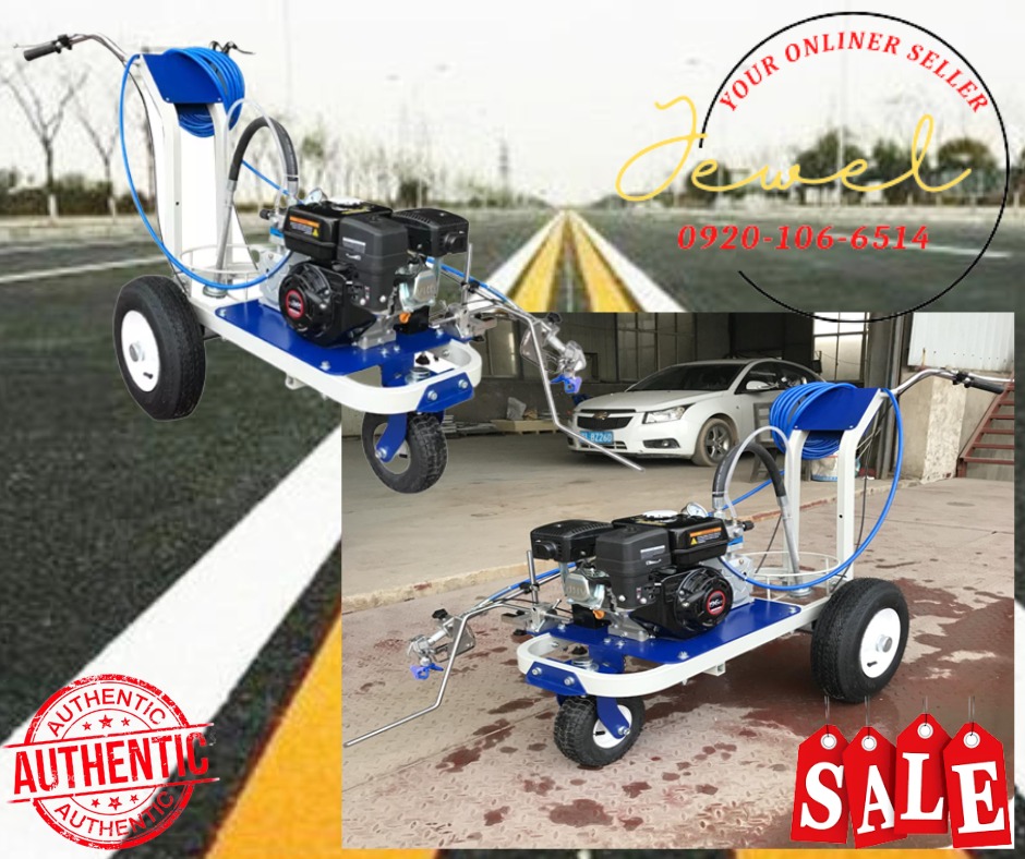 Stainless Steel Bracket Cold Painting Road Marking Vehicles Machine CRM