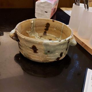 Stoneware Bowl with Ears Big