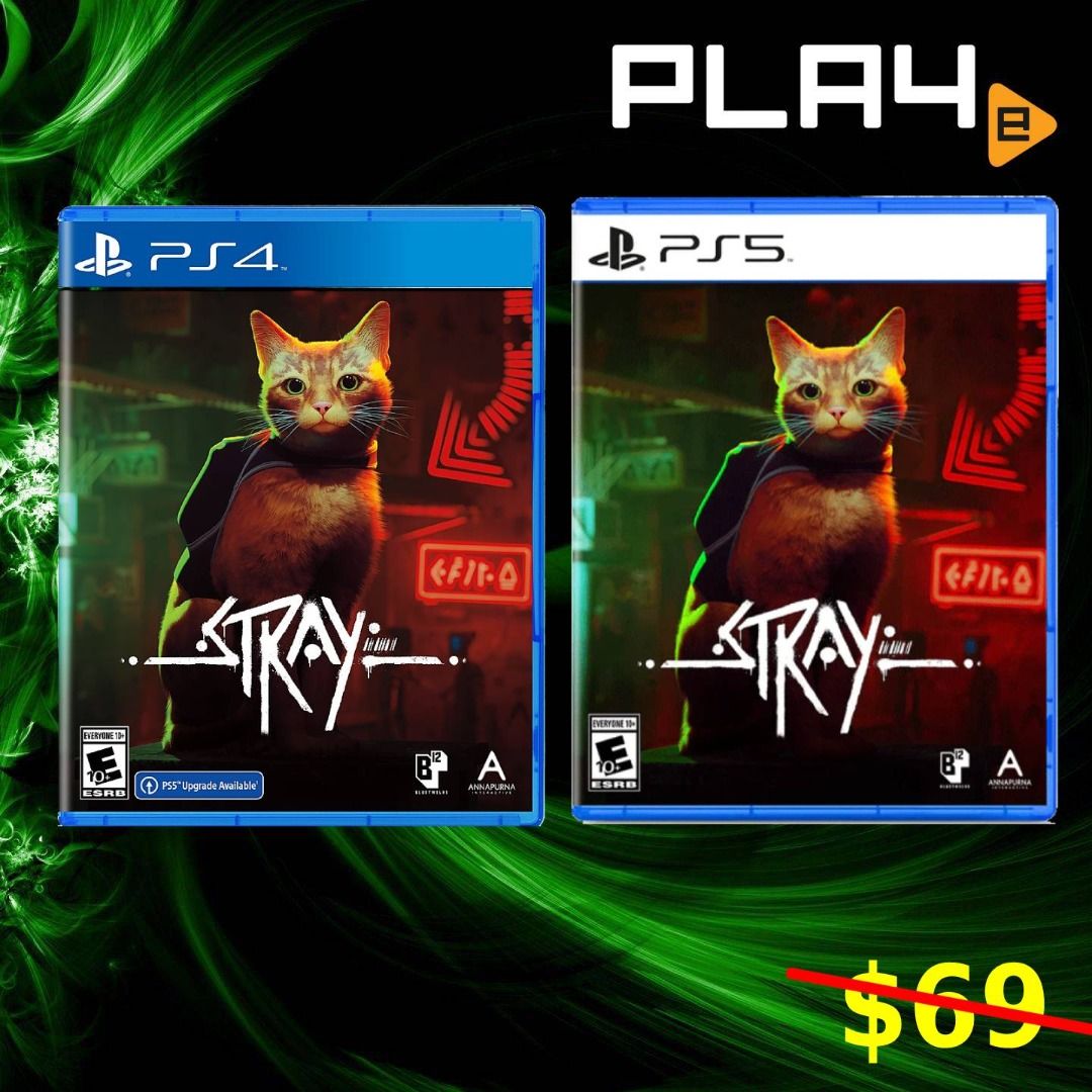 Stray PS4/5, Video Gaming, Video Games, PlayStation on Carousell