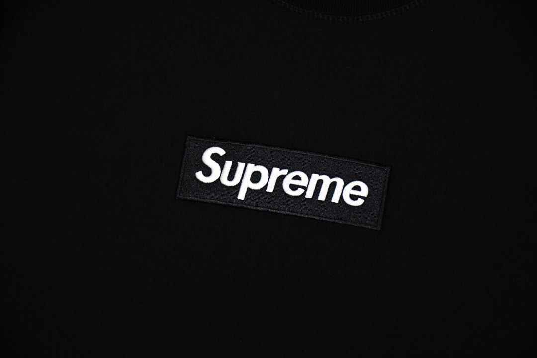 新品 XL Black Supreme Box Logo Crewneck-