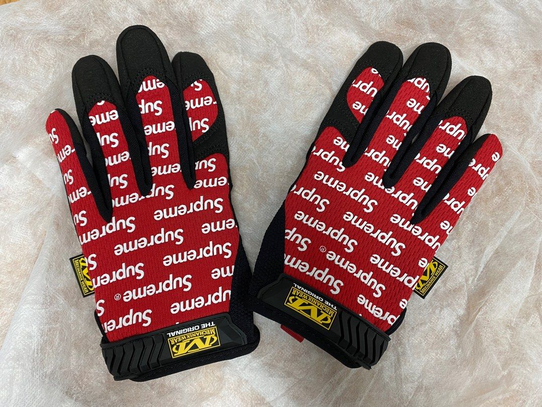 Supreme Mechanix Wear Gloves Red - SS17 - US