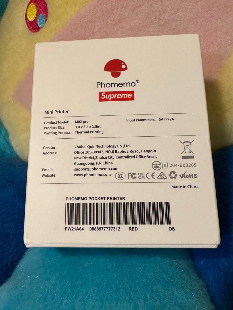 Supreme Phomemo Pocket Printer, 電腦＆科技, 打印機及影印機- Carousell