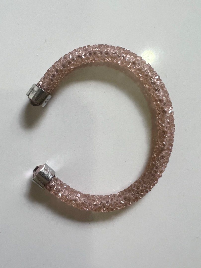 Swarovski crystaldust bracelet pink on sale